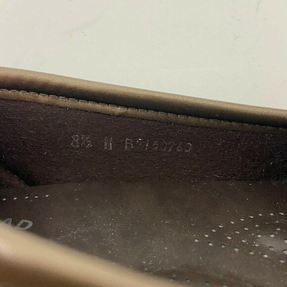 SAS Metro Women's 8.5 N Leather Slip-On Moc Shoes Loafers Comfort Bronze - Picture 7 of 9